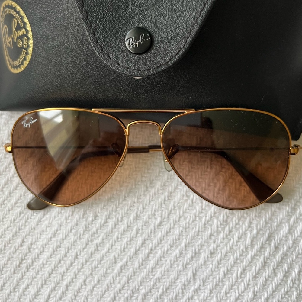 Ray-Ban aviator sunglasses